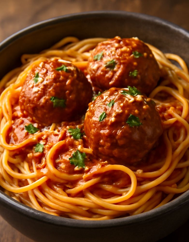 Spaghetti-Meatballs